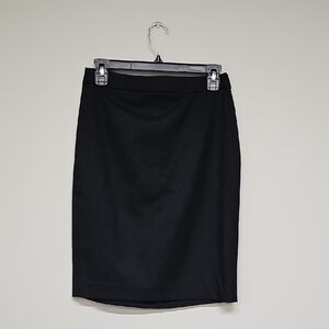 Banana Republic Classic Pencil Skirt, Black, Size 0 (ZERO)